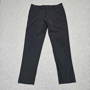Rhone Commuter Pants Men's 32×28 Black Stretch Casual Chino